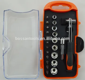 23pcs Ratchet screwdriver socket Set