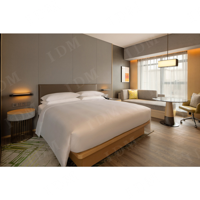 Móveis de hotel de design moderno para quarto de luxo