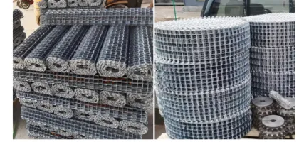 Honeycomb conveyor wire belts