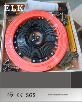 Elk No Joint Security Slide Wire Crane Busbar System