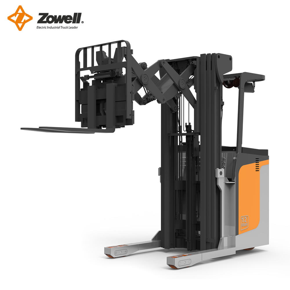 Full Electric 1ton Double Deep Reach Truck