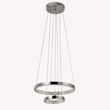 chandelier indoor modern light liner hanging led lamp