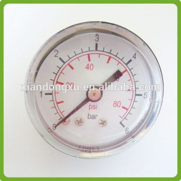 Direct manufacturer hot selling bayonet ring pressure gauge meter