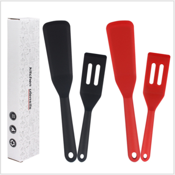 Mini Brownie Resistant Silicone Spatula Set for Baking and Cooking (2pcs)