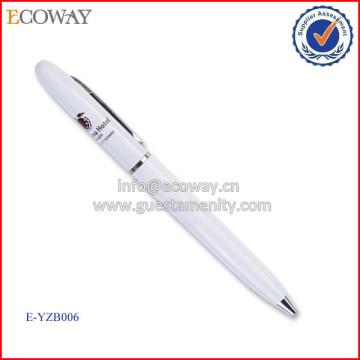 Hot Sale 3-5 Star Hotel Cheap Disposable Custom Clip Pen