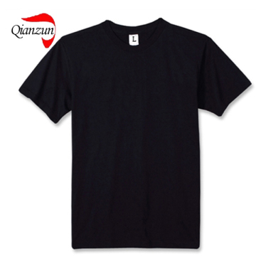 Cotton Black Blank T-Shirts (LW-297)