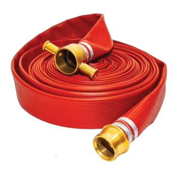 Rubber Lined Fabric Fire Hose For Fire Fighting