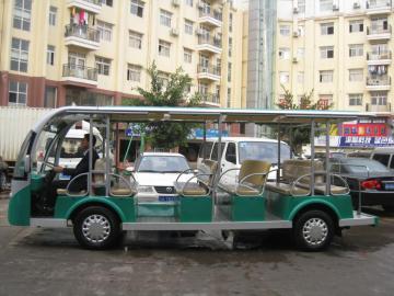 Electric Sightseeing Bus 23 Seats