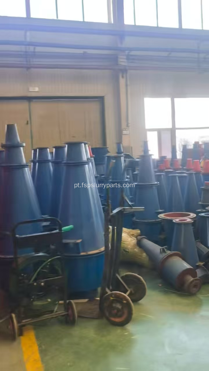 Hidrociclone de poliuretano para processamento mineral