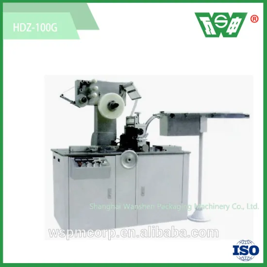 Shanghai wanshen WS 250 transparent film packaging machine