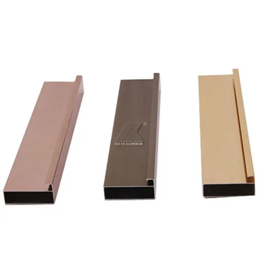 Custom Extrusion Aluminum Door and Window Frames for Furniture