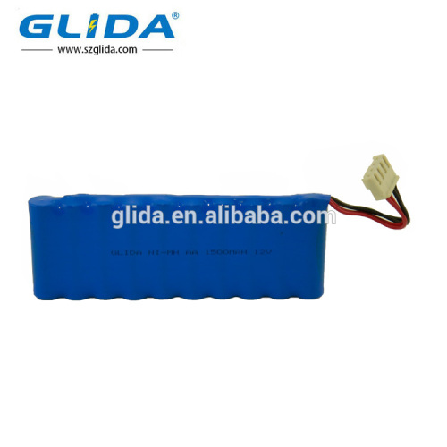 rechargeable 18650 lithium ion battery pack 12V 1500mAh