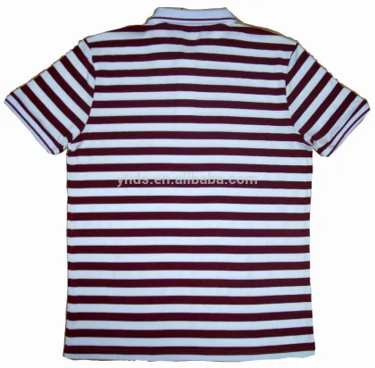 High quality strip polo t shirt,new design polo shirt,polo man,polo women from China