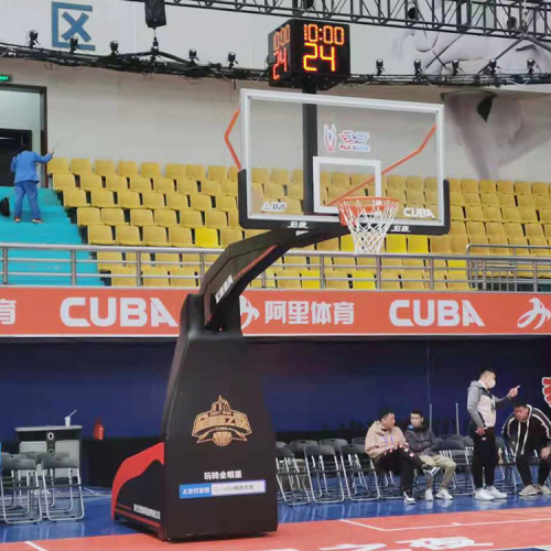 Adjustable Electric Folding Basketball Stand