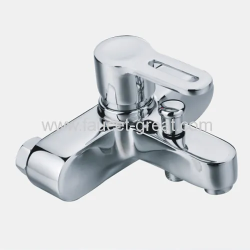External Bath Mixer With Shower Support 