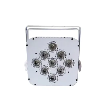 High Power 6-in-1 RGBWA+UV Par Light with Built-in Wireless DMX and Battery Support