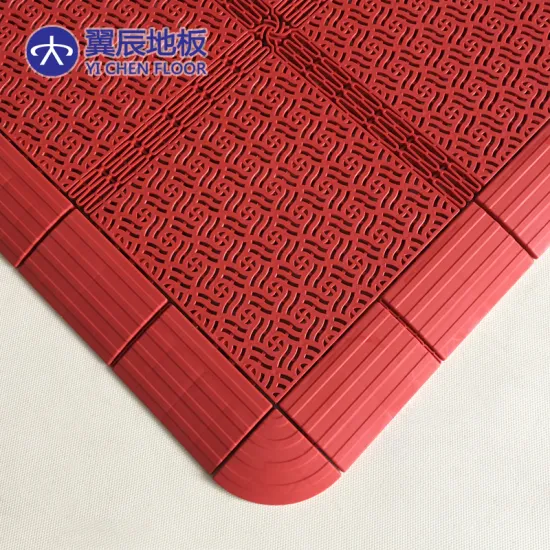 PVC Flooring Tiles for Outdoor Basketball Courts