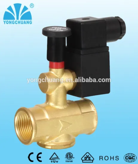 gas emergency shut off solenoid valve with manual switch
