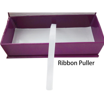 Custom Size Ribbon Book Shape Paper Box