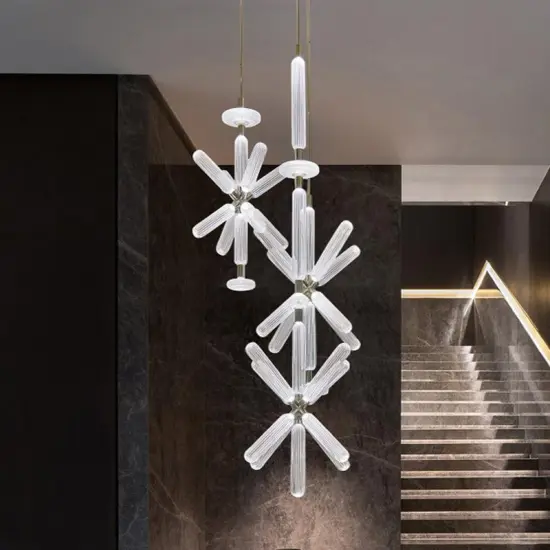 INSHINE White Pipe Suspended Wall Lamp