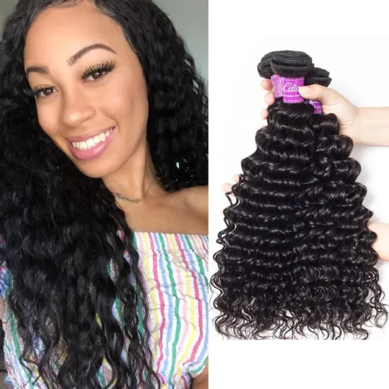 Best Hair Vendor Burmese Deep Wave Curly Hair Unprocessed 100% Human Hair Bundles