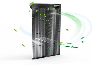 Wall Facade Mesh Display Screen LED