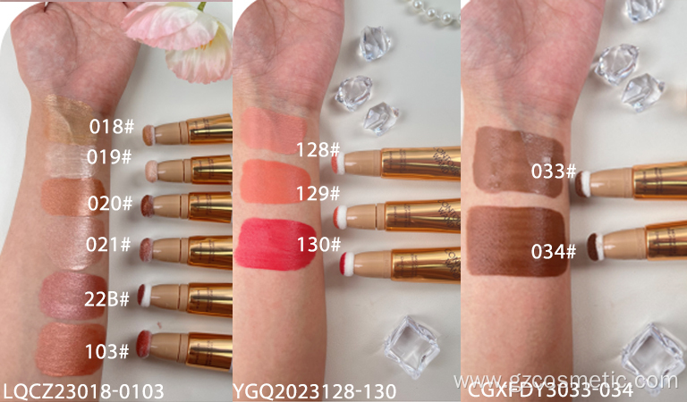 HOT Beauty Wand Liquid Blusher Face Makeup Stick Highlighter Contour Blush Private Label Stick with Cushion Applicator Attac