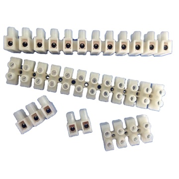 Gaochao PA12 Terminal Block H Type Zinc Plated Steel Tubes 22-12AWG UL Certified