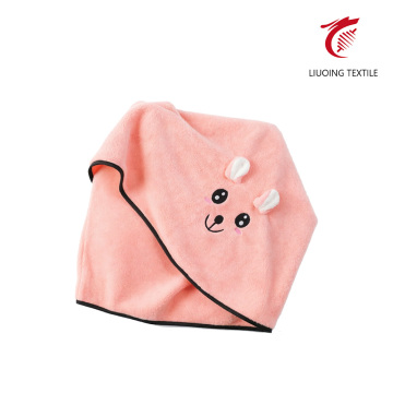 Coral Fleece Cartoon Bath Towel