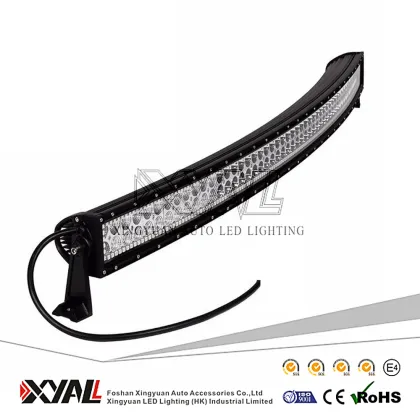4x4 accessories spot light bars 300W 53 inch double row led curved work light bar ,offroad led driving light bars