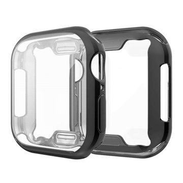 Soft Silicon TPU Shockproof Screen Protector & Full Cover Case for Apple Watch Series 8/7/6/5/4/3/2/1