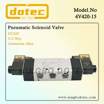 1/2'' 4V420-15 5/2Way Pneumatic Air Solenoid Valve 24VDC