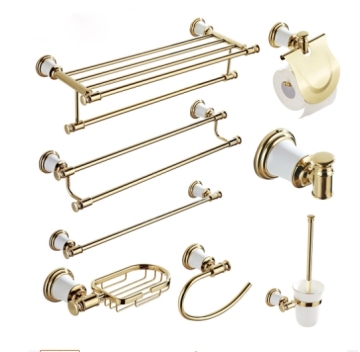 Aksesori bilik mandi putih tembaga feenice tembaga