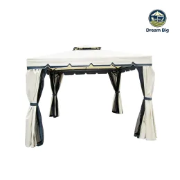 3x3M/3x4M double roof gazebo