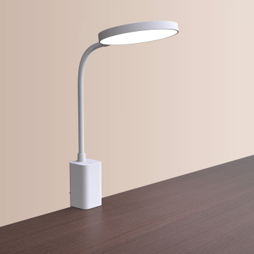 Naładowana lampa biurka LED z klipsem dotykowym i baterią 18650