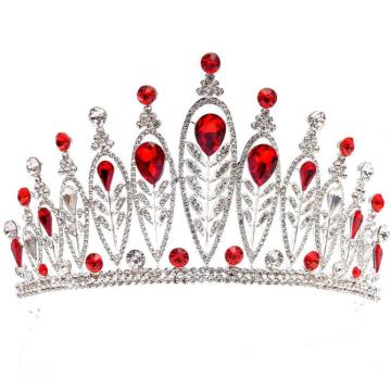 Aleación Big Stone Red Blue Green Pageant Crown