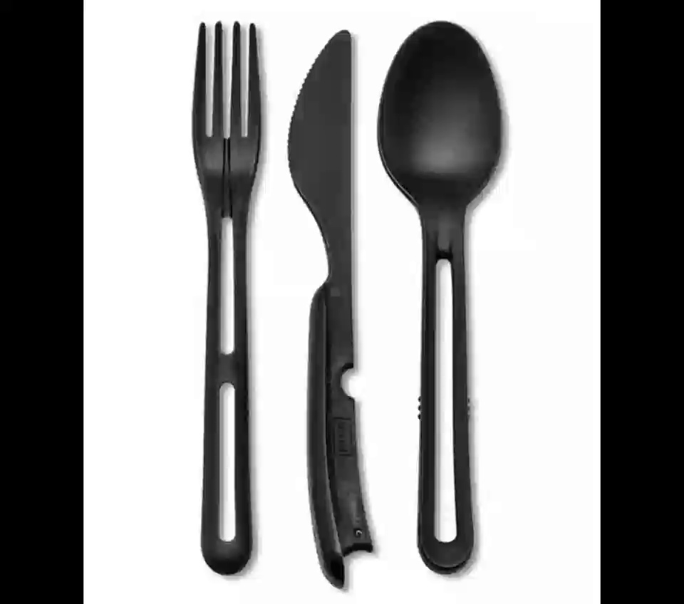 Advanced Multifunctional Knife Fork Set for Eco-conscious Dining
