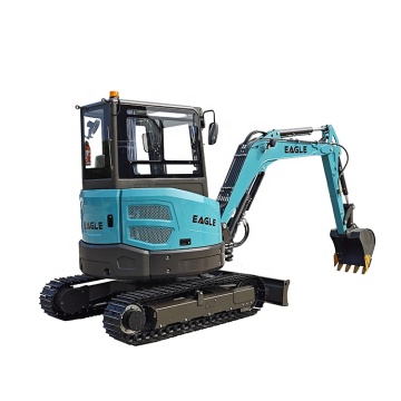 Mini escavatore diesel da 3,5 tonnellate per scavo di piccoli trincee