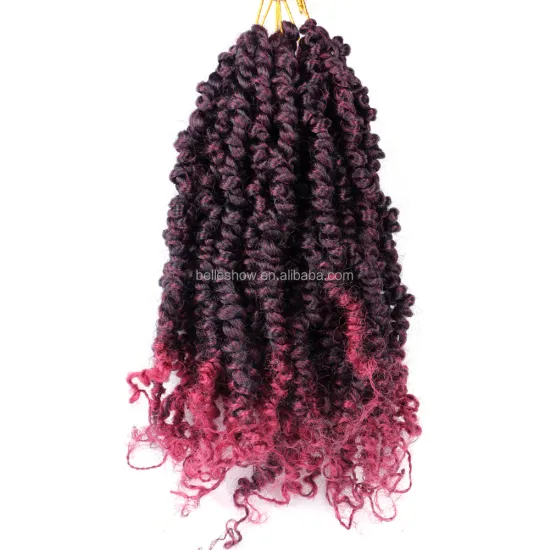 10inch 12 strands Bomb Twist freetress spring crochet braid hair shiort pre passion twist