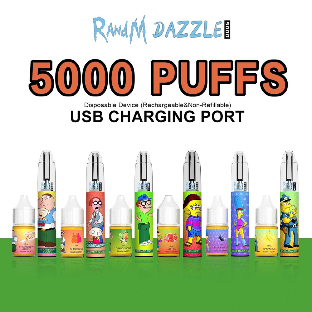 1dc104fadce74fa0cb744682bb8785ee 2021 Good Taste Fast Shipping Fumot Randm Dazzle 5000 Puffs Disposable Vape