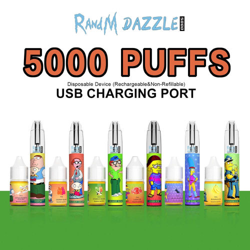 RandM Dazzle 5000 Rechargeable Disposable Vape