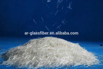 ZrO2 16.7% ARG Fiberglass Chopped Strand for Pre-mixing GRC