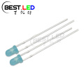 سوپر روښانه 3mm نیلي LED نیلي پراخه شوي لینز