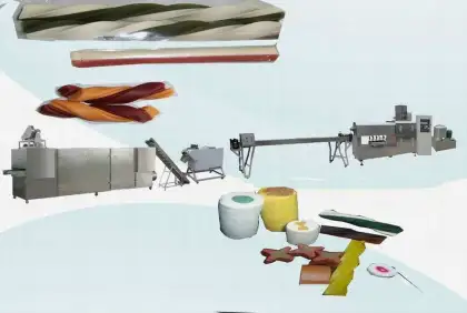 Chewing/Jam Center pet food processing line