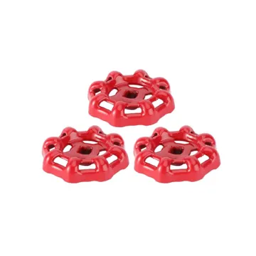 Brass Gate Valve Cast Iron Round Wheel Handle