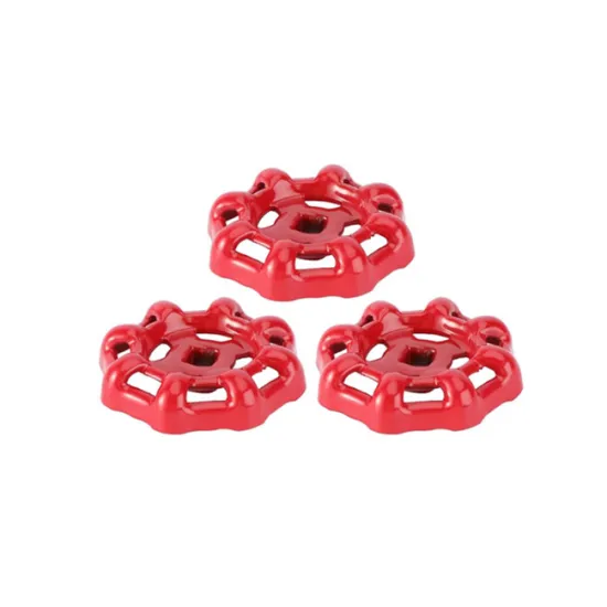 Brass Gate Valve Cast Iron Round Wheel Handle