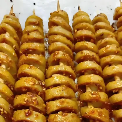 Vegetarian Grilled Gluten Skewers Series