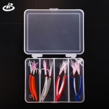 New Fishing Lure Kits: Mackerel Attracting Clevis Joint Lures in Large Green Needle Design by Luya