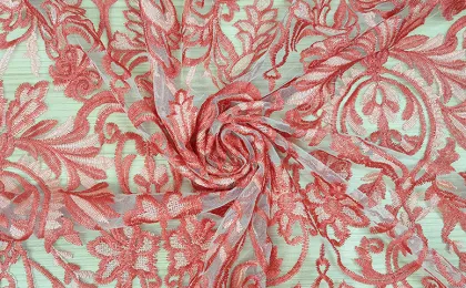 Chemical embroidered water soluble