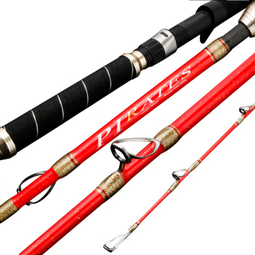 JOHNCOO Super Strong Offshore Boat Fishing SlowJigging Rods for 1.65m to 1.95m